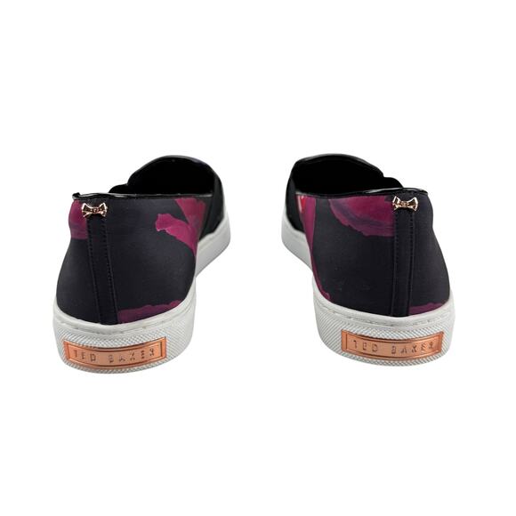 TED BAKER Women's Thfia Floral Pointy Toe Slip-on Sneaker Sz 6 - Picture 9 of 16